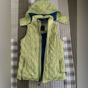 Horny Toad green puffer vest